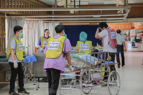 ซ้อมแผนอุบัติเหตุหมู่