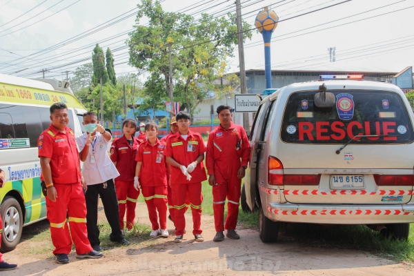 ซ้อมแผนอุบัติเหตุหมู่