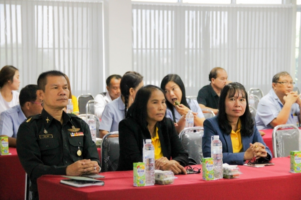 รับผู้ตรวจสาธารณสุขนิเทศก์ เขตสุขภาพที่8