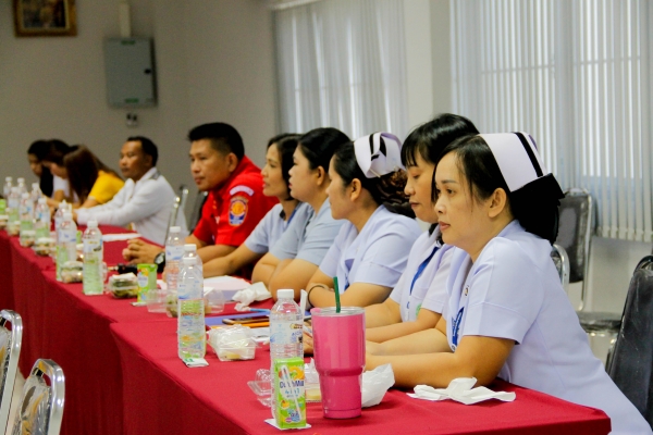 รับผู้ตรวจสาธารณสุขนิเทศก์ เขตสุขภาพที่8