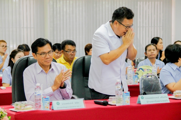 รับผู้ตรวจสาธารณสุขนิเทศก์ เขตสุขภาพที่8