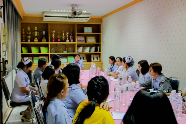 รับผู้ตรวจสาธารณสุขนิเทศก์ เขตสุขภาพที่8